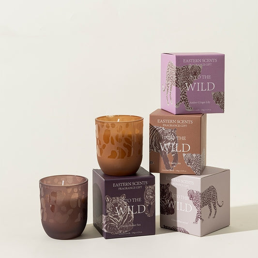 Bougies parfumées sans fumée faites à la main