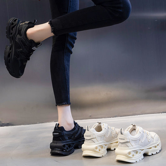 Chaussures de course basses décontractées à encolure peu profonde - LUXARAH
