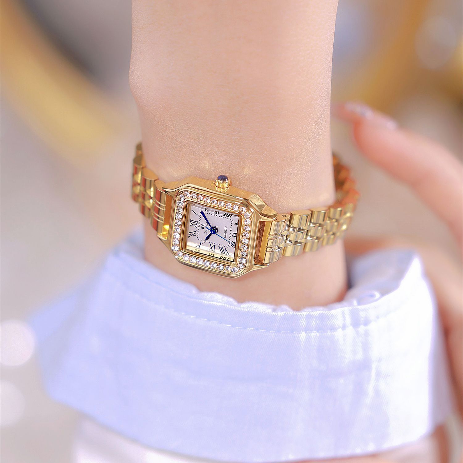 Montre de luxe tendance en acier inoxydable pour femme, bon plan - LUXARAH