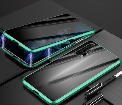 Coque de protection magnétique anti-regards pour téléphone