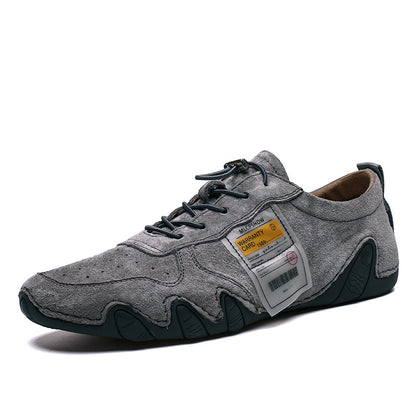 Chaussures de planche pour hommes, Chaussures décontractées à pois, Chaussures de conduite, Chaussures de sport - LUXARAH