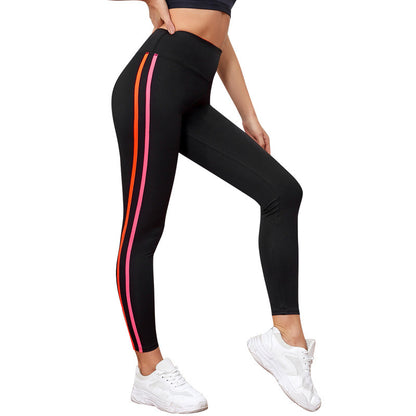 Pantalon legging moulant de course à pied pour femme, idéal pour le fitness et le yoga - LUXARAH