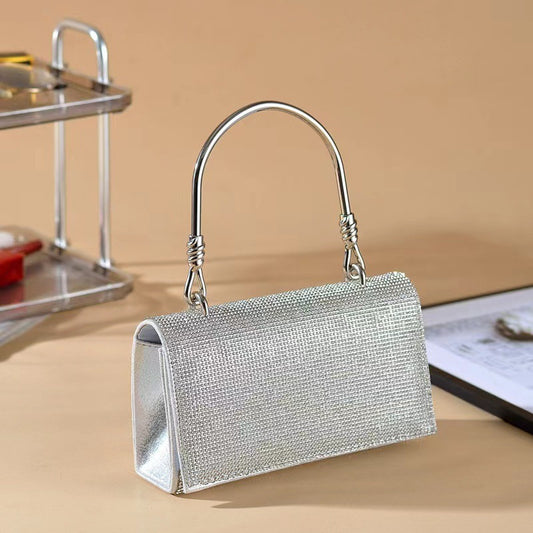 Sac à main brillant 3A entièrement en diamants pour femme, sac de soirée de luxe, sac à bandoulière - LUXARAH