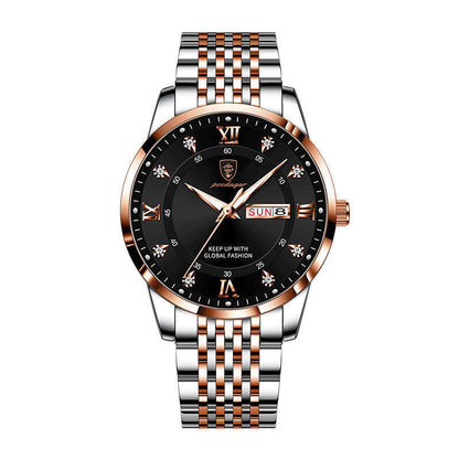 Nouvelle montre homme étanche avec calendrier lumineux - LUXARAH