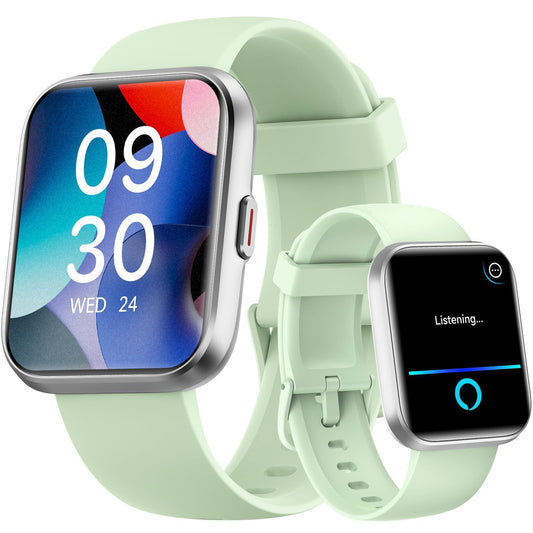 Montre de sport intelligente, appels Bluetooth, moniteur de fréquence cardiaque, pression artérielle, santé - LUXARAH