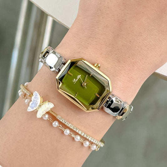 Montre-bracelet carrée pour femme - LUXARAH