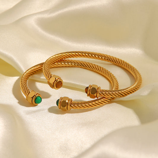 Bracelet en couleur dorée Théa