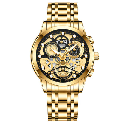 Montre d'affaires creuse non mécanique pour homme - LUXARAH