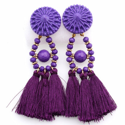 Boucles d'oreilles à pampilles