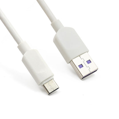 Câble de données USB à tête unique pour téléphone portable, charge ultra-rapide