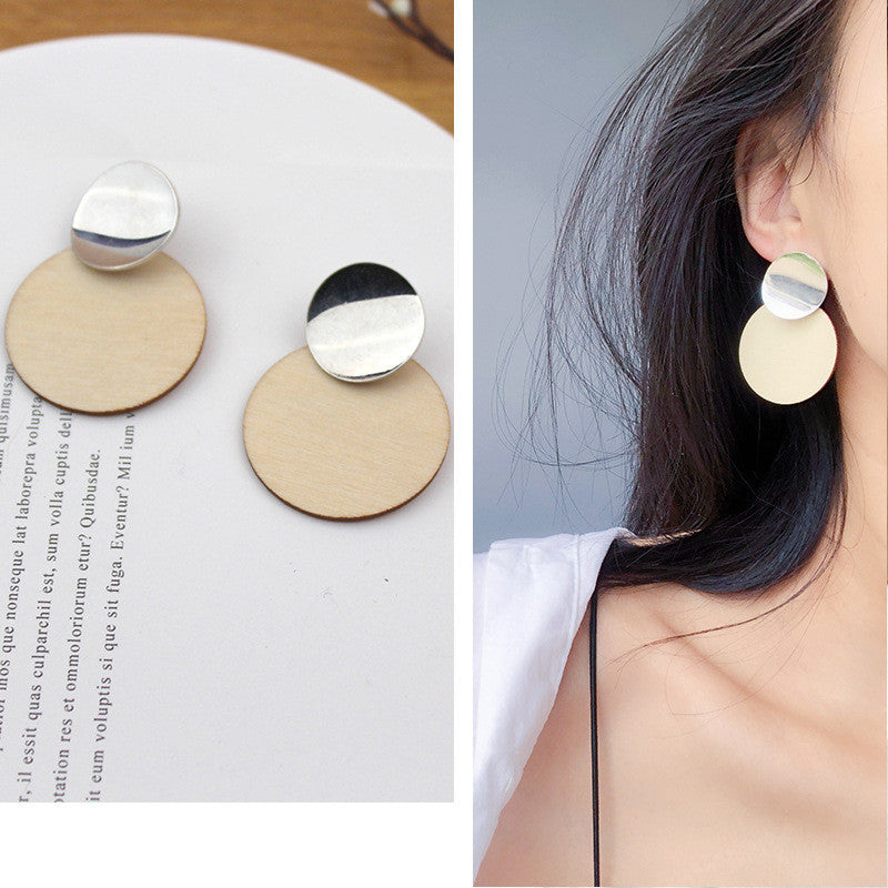Boucles d'oreilles en rotin et paille - LUXARAH