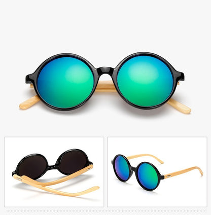 Lunettes de soleil faites à la main avec pieds en bambou
