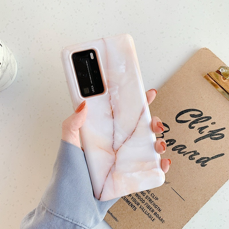 Coque de téléphone Huawei marbrée