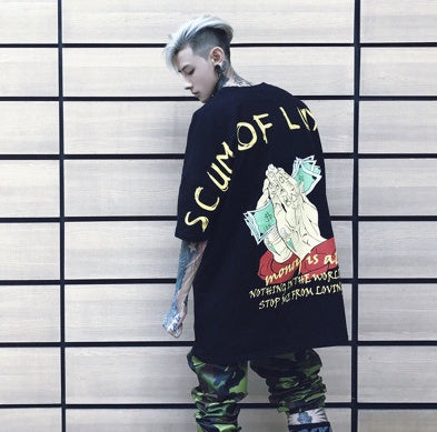 T-shirt d'été oversize SCUM OF LUXURY - LUXARAH