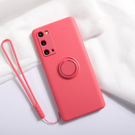 Coque en silicone liquide pour téléphone portable Samsung