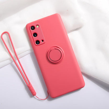 Coque en silicone liquide pour téléphone portable Samsung