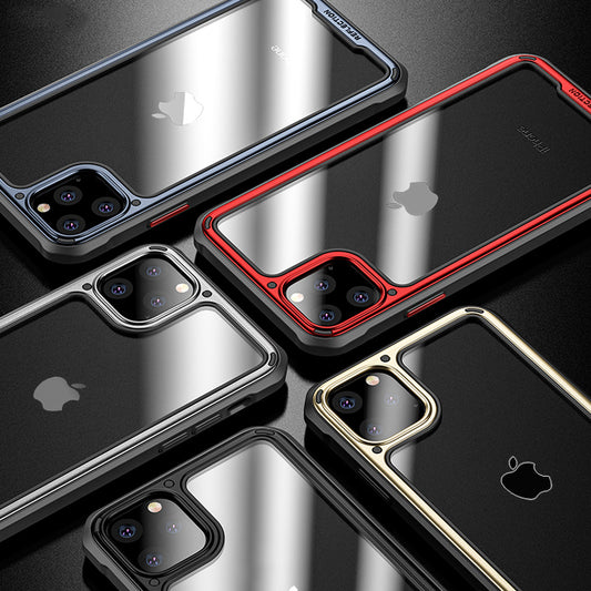 Étui en silicone transparent pour téléphone portable