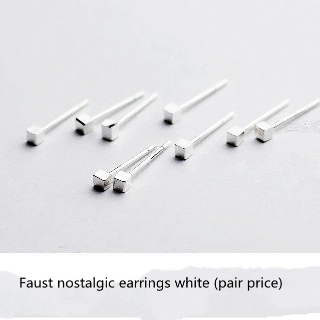 Boucles d'oreilles en argent sterling pour hommes