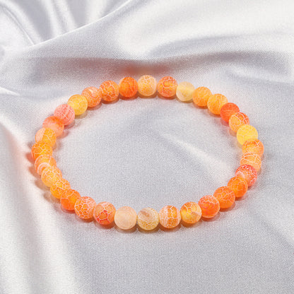 Bracelet énergétique givré et patiné - LUXARAH