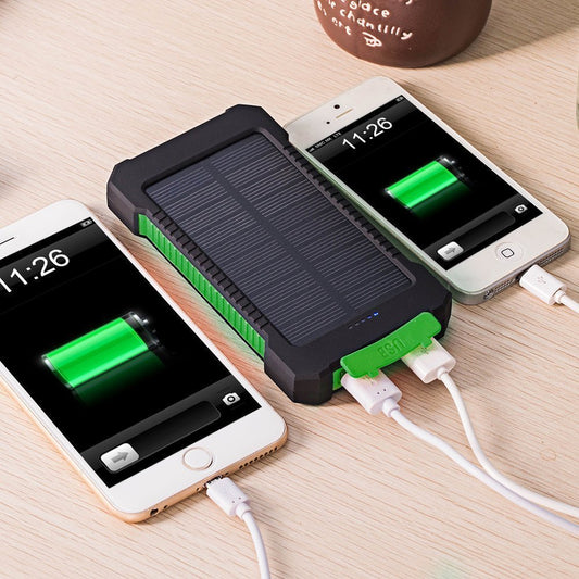 Chargeur solaire ultra-fin universel pour téléphone portable, lampes de camping
