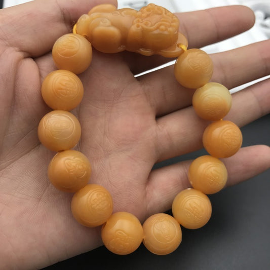 Bracelet de perles acryliques Pi Xiu