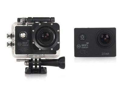 Caméra de sport A7 mini caméra aérienne extérieure numérique 2,0 pouces étanche sport