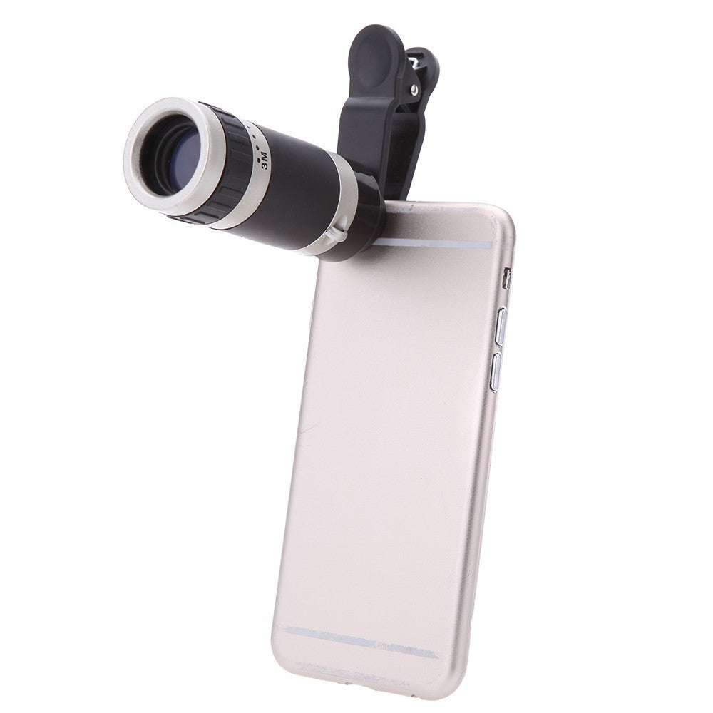 Objectif télescopique optique 8X pour téléphones