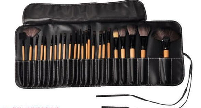 Coffret cadeau de 24 pinceaux de maquillage professionnels, pinceaux pour sourcils, poudre, fond de teint, fards à paupières, outils de maquillage - LUXARAH