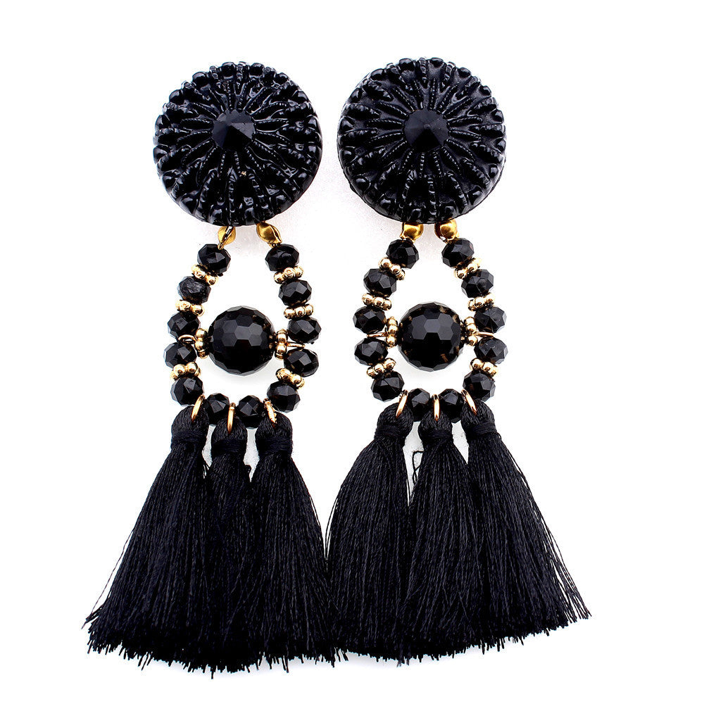 Boucles d'oreilles à pampilles