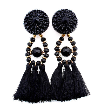 Boucles d'oreilles à pampilles