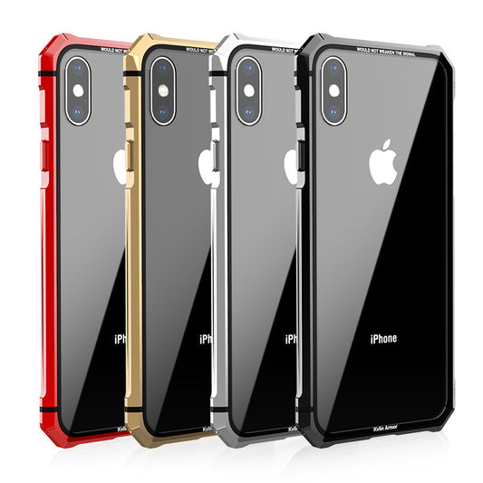 Coque de téléphone en verre trempé transparent
