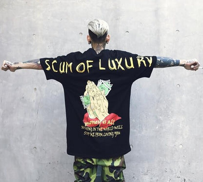 T-shirt d'été oversize SCUM OF LUXURY - LUXARAH