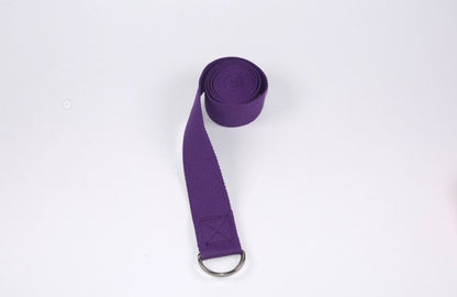 Corde de yoga extensible avec bande de tension en coton - LUXARAH