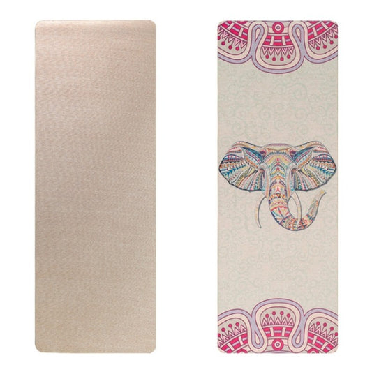 Tapis de yoga en lin et caoutchouc naturel - LUXARAH