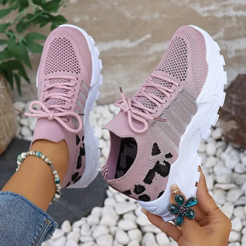 Chaussures en maille respirantes et tendance pour femmes