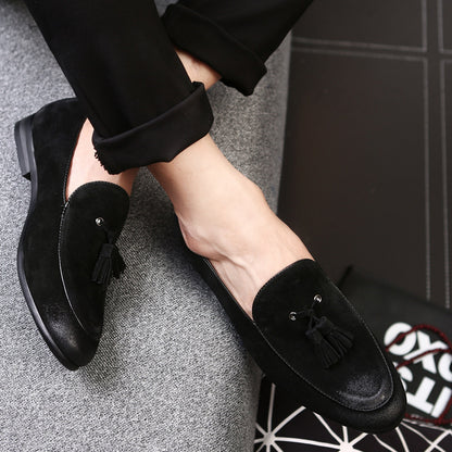 Chaussures en cuir Pea Shoes pour hommes - LUXARAH