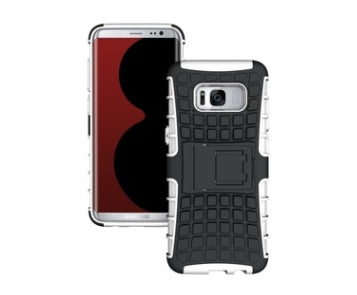 Étui pour téléphone portable S8 à motif de pneu S8 Plus, veste anti-chute, support incassable deux en un
