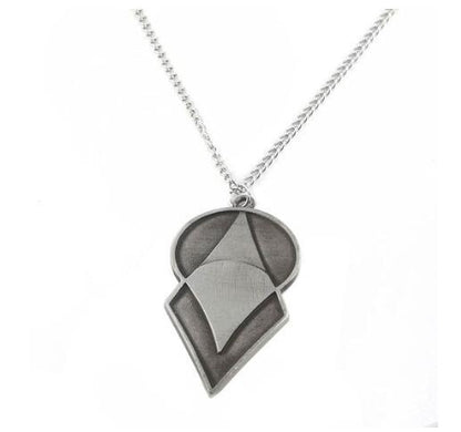 Collier Marcheur Blanc Game of Thrones 7, badge en métal argenté, collier ras du cou, bijoux Cosplay
