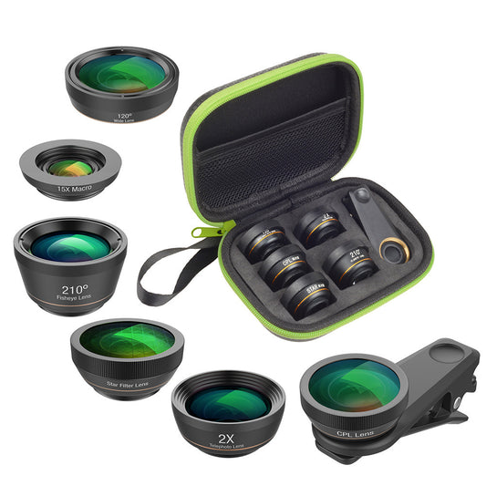 Ensemble d'objectifs pour téléphone portable 6 en 1