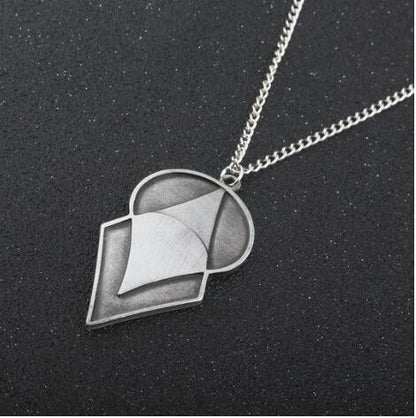 Collier Marcheur Blanc Game of Thrones 7, badge en métal argenté, collier ras du cou, bijoux Cosplay