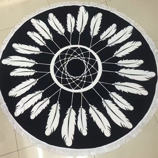 Tapis de yoga en plumes - LUXARAH