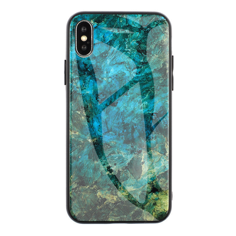 Coque de protection en verre marbré S10