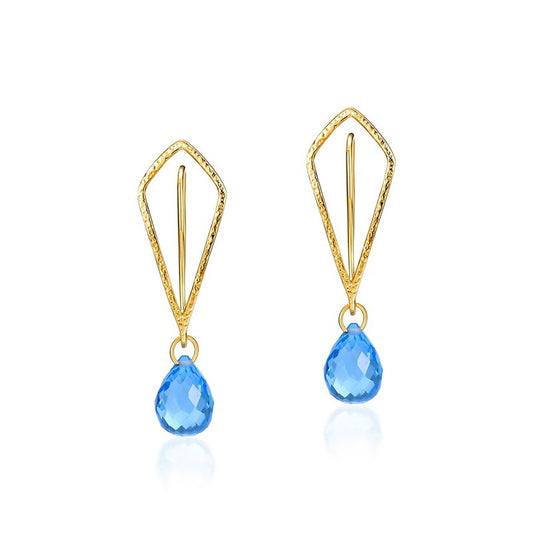 Boucles d'oreilles en cristal