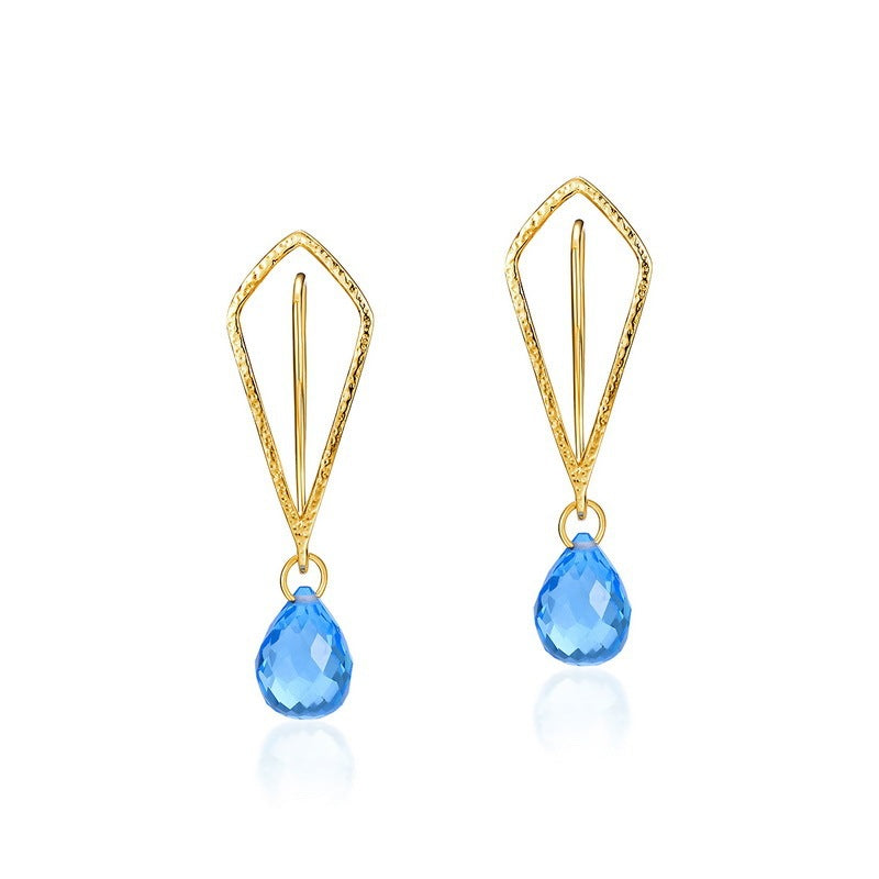Boucles d'oreilles en cristal