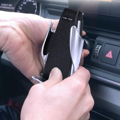 Chargeur sans fil pour voiture 10 W, induction, charge rapide sans fil, avec support de téléphone S5