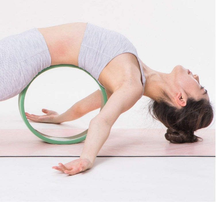 Roue de yoga à dos courbé et dos ouvert, équipement de yoga pour débutants - LUXARAH