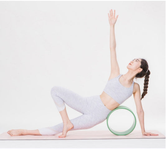 Roue de yoga à dos courbé et dos ouvert, équipement de yoga pour débutants - LUXARAH