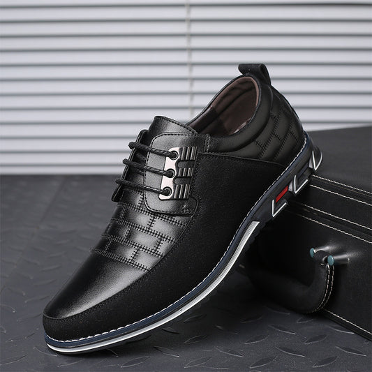 Chaussures en cuir décontractées, Chaussures pour hommes, Chaussures britanniques - LUXARAH
