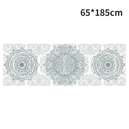 Serviette de yoga imprimée, serviette de yoga portable, serviette de yoga antidérapante et respectueuse de l'environnement - LUXARAH