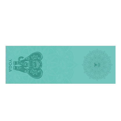 Serviette de yoga imprimée, serviette de yoga portable, serviette de yoga antidérapante et respectueuse de l'environnement - LUXARAH
